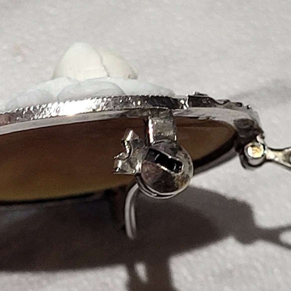 Real Shell Cameo Pin/Pendant - Picture 4 of 11